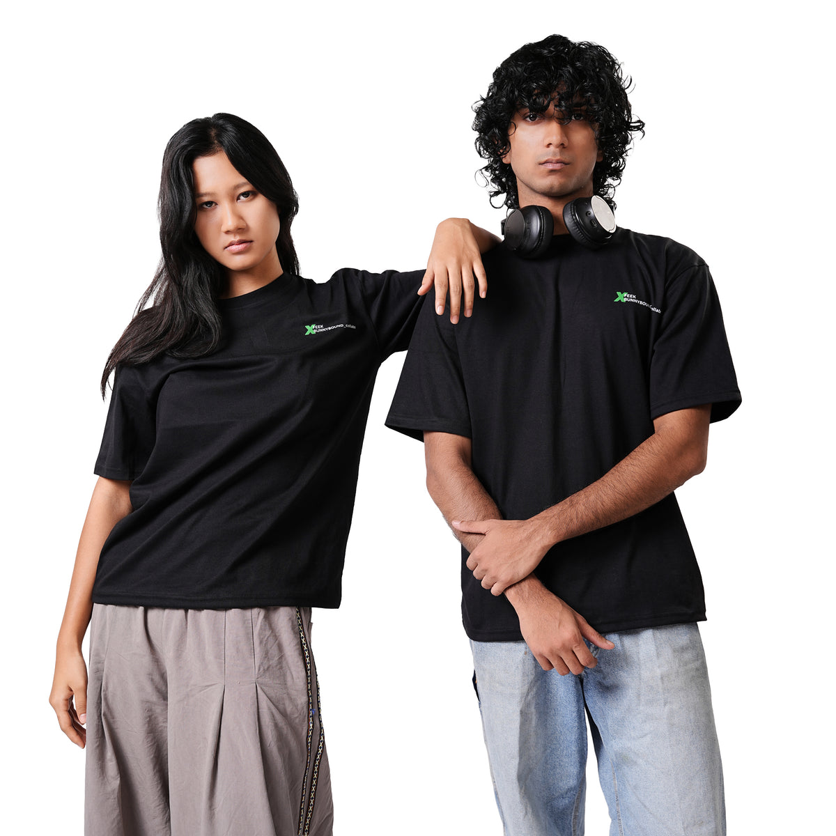 FEEK Skull Oversized Graphic Tee