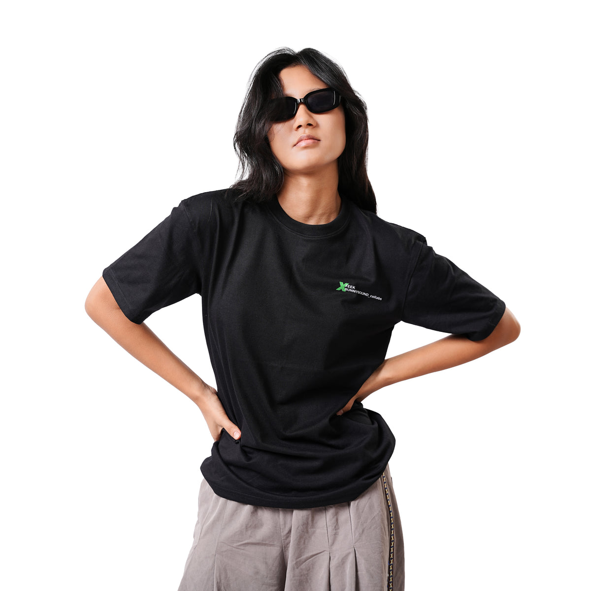 FEEK Skull Oversized Graphic Tee