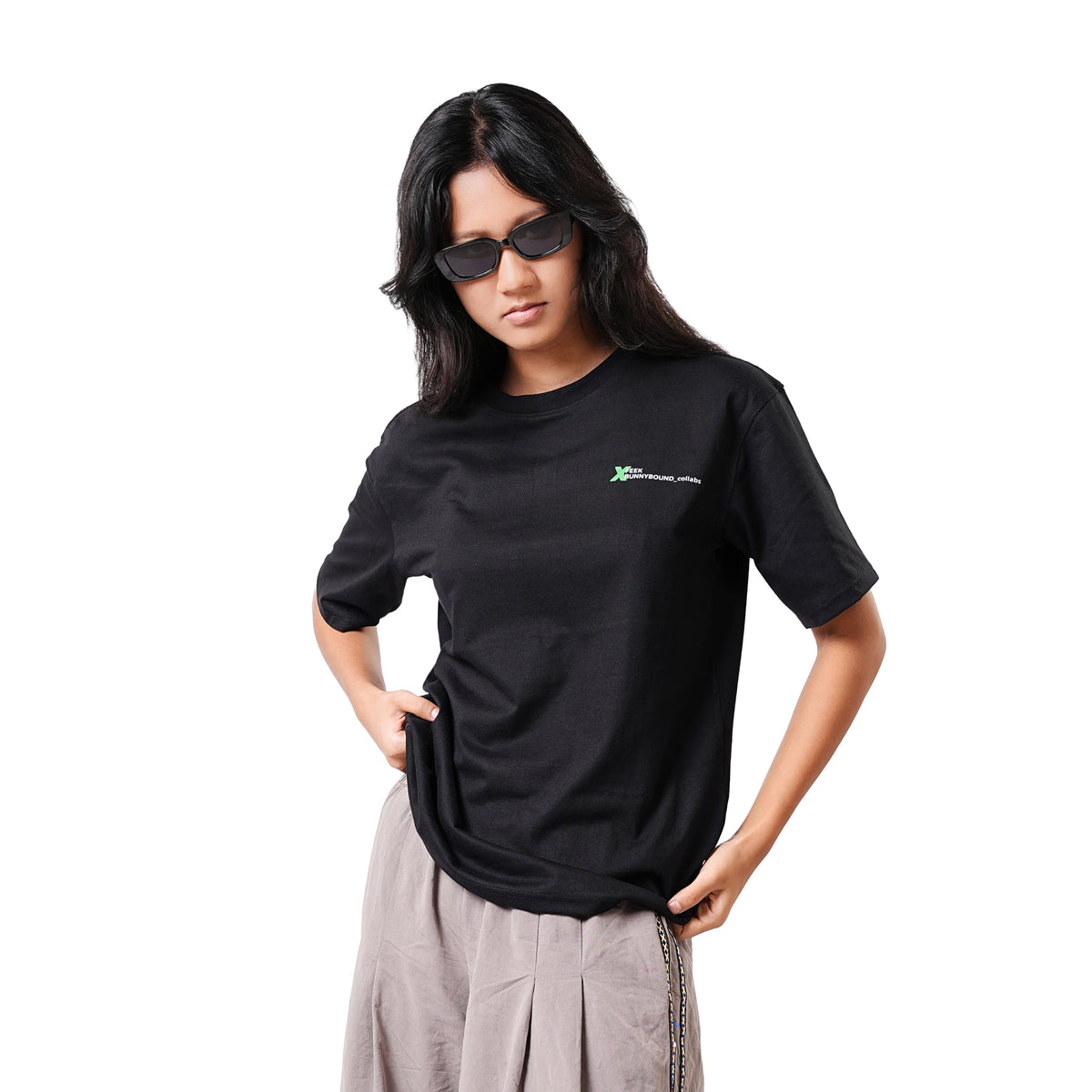 FEEK Skull Oversized Graphic Tee