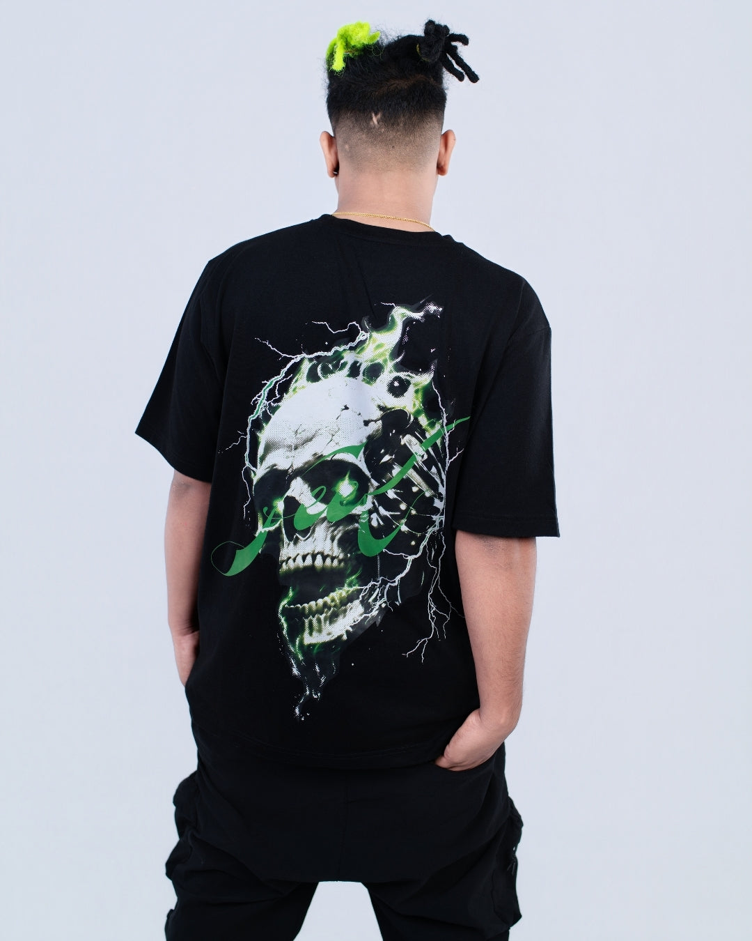 FEEK Skull Oversized Graphic Tee