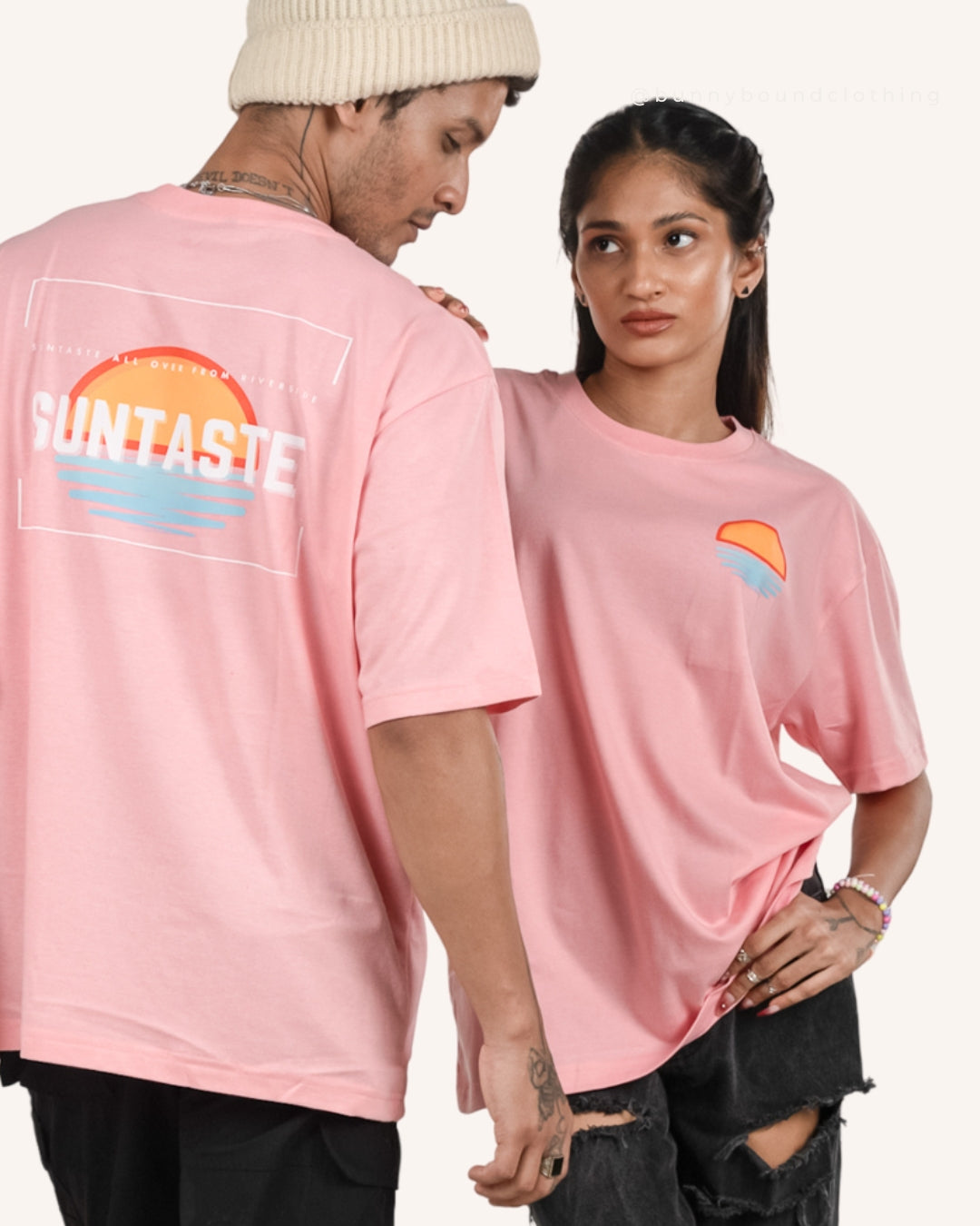 SunTaste Graphic Oversized Tee