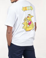 CATS AND DOGS GRAPHIC TEE