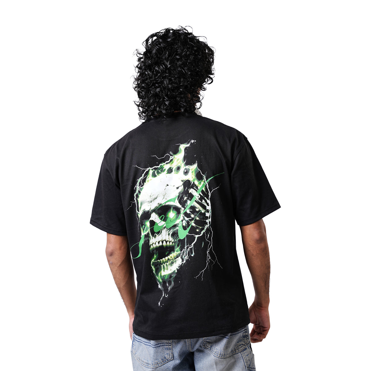 FEEK Skull Oversized Graphic Tee